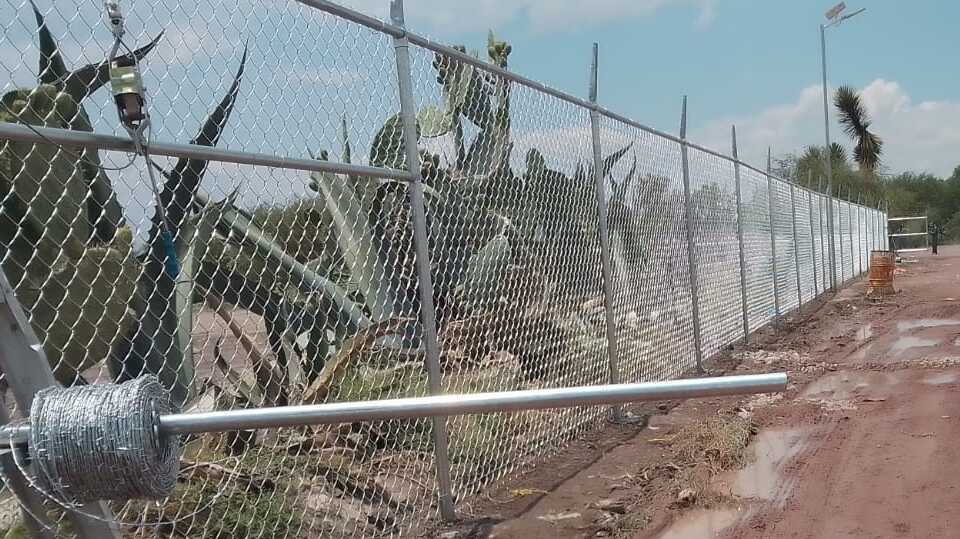 Malla Ciclónica Galvanizada